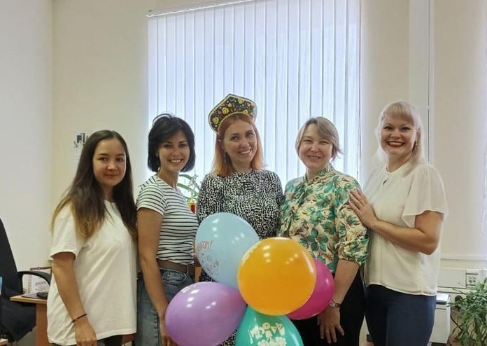 В нашем коллективе только самые дружные и креативные ребята! 